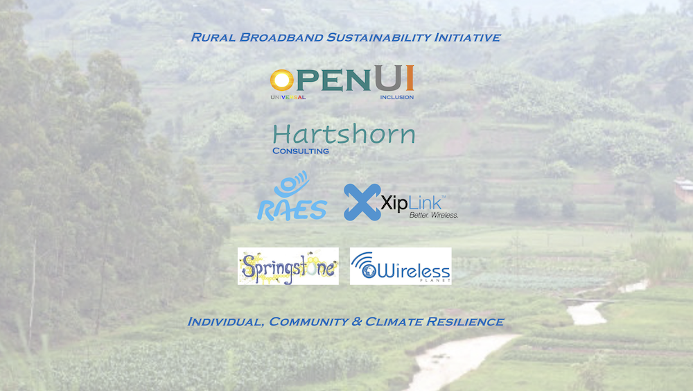 Rural Broadband Sustainability (RBS)